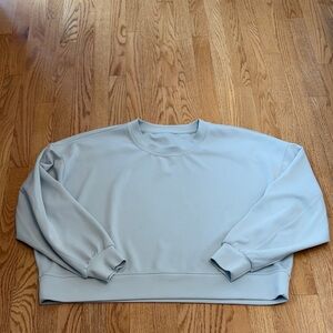lululemon athletica Light Blue Sweatshirt